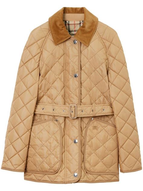 burberry nylon quilted jacket